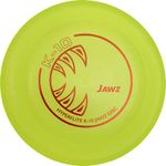 Hyperflite Dog Frisbee indestructable K10 Jawz Bite-proof Frisbee for Discdogging - Yellow