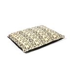 Danish Design Neutral Geometric - Sherpa Fleece Deep Duvet Grey Dog Bed for Adult/Senior/Puppy Beds - Dog Duvet COVER ONLY Medium