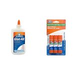 Elmer's Glue-All Multi-Purpose Glue (225ml) + Elmer's Extra Strength Office Glue Stick (8g) (3-Pack)