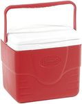 COLEMAN 9 Qt. Excursion Personal Cooler, Red, 1 ea