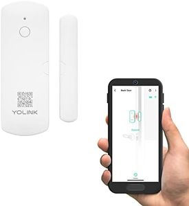 YoLink LoRa Smart Door & Window Sensor: Up to 1/4 Mile Open-Air Range, Door Left-Open Reminders, up to 5 Year Battery Life, Alexa, IFTTT, Home Assistant, Home Security