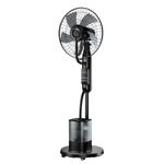 NebulaFlow Mist Fan, 2026 Upgraded 4L Large Water Tank Mister Cooling Fan, 5 Speeds 3 Modes Misting Standing Fan, Pedestal Fan with Remote, Oscillating Floor Fan for Bedroom, Home, Office, Patio