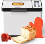 Karinear Bread Maker Upgrade 20 Function with Gloves 2LB with 15H Timer