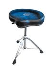 ROC-N-SOC Nitro Gas Drum Throne with Original Saddle, Blue