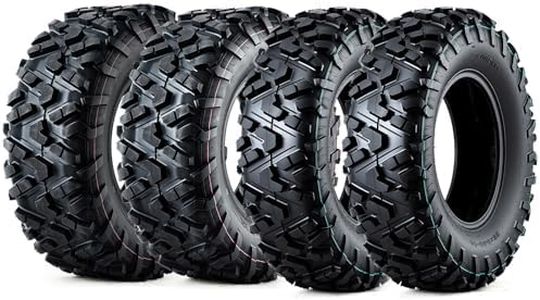 GarveeTech ATV/UTV Tires, Set of 4-29x9-14 Front & 29x11-14 Rear All-Terrain Tires, 6-Ply Tubeless, for Off-Road, Mud, Dirt and Trails,A102