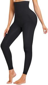 Nebility Shapewear Tummy Control High Waisted Body Shaper for Women Thigh Slimmer Butt Lifting Shapewear (Black,M)