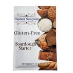 Gluten Free Sourdough Starter - Dehydrated Heirloom Style Sourdough Starter for Gluten Free Sourdough Bread, Pizza, Buns, Pancakes, Muffins | Easy to follow instructions. By Captain Sourpants