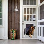 Ideal Pet Products Designer Series Ruff-Weather Pet Door with Telescoping Frame, Super Large, 15" x 23.5" Flap Size