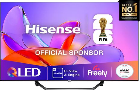 Hisense 43" QLED 4K Smart TV – Ultra HD HDR Display