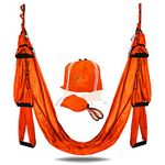 YOGA SWING PRO Premium Aerial Hammock Anti Gravity Yoga Swing Kit - Acrobat Flying Sling Set for Indoor and Outdoor Inversion Therapy