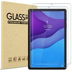 ProCase 2 Pack Screen Protector for Lenovo Smart Tab M10 HD 2nd Gen/Tab M10 HD 2nd Gen 10.1 Inch 2020 (Model: TB-X306F TB-X306X), Tempered Glass Screen Film Guard Screen Protector -Clear