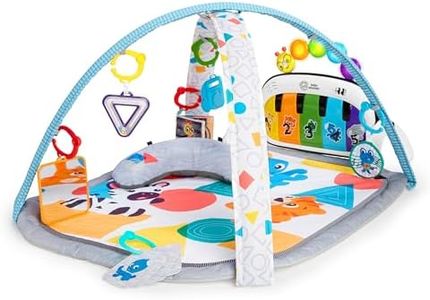 Baby Einstein 4-in-1 Kickin' Tunes Music and Language Play Gym and Piano Tummy Time Activity Mat