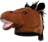 Beistle 60918 Plush Horse Head Hat