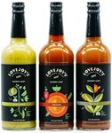 Lovejoy's Bloody Mary Mix, Premium Cocktail Mixer Pack of 3, Original, Thai Basil, Chimichurri, All-Natural Ingredients, Perfect for Brunch or Lunch, 3 Pack