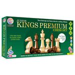 RATNA'S Strategy Game Junior Kings Premium Chess Board Set for Kids with Logical and Strong Mind to Enhance Their Logical Thinking and Concentration