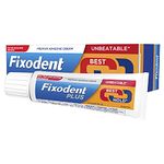 Fixodent Plus Denture Adhesives Cream, 40g, Dual Power Premium, Up To 88% Of The Hold At The End Of The Day, Mint