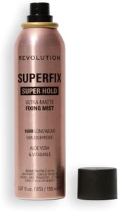 Makeup Revolution Super Fix Matte Makeup Setting Spray, Long Lasting, 150ml