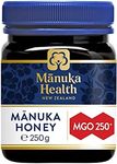 Manuka Health MGO 250+ Manuka Honey 250 g, 100 Percent Pure New Zealand Manuka Honey with Methylglyoxal