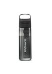 LifeStraw Go 2 Stage - BPA Free Filter Water Bottle for Travel, Camping and Everyday Use - Remove Bacteria, Parasites and Microplastics, Improve Taste, Water Purifier Bottle with Filter Inside,650ml