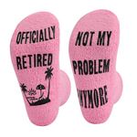 Retirement Gifts for Women Novelty Socks Funny Retirement Socks for Women Socks Retirement Gifts Ideas for Women Friend Happy Retirement Gifts for Women