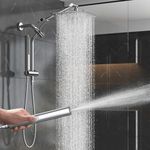 Veken 10" Luxurious All Metal Rain 