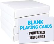 IMAGAME White Blank Playing Cards –