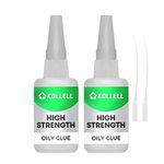 High Strength Oily Glue,Universal Super Glue,Welding High-Strength Oily Glue, Used For Quick Repair Of Metal, Plastic, Wood, Glass, Jade And So On(50g/pcs)