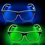 YouRfocus Led Light up Glasses 2 Pa