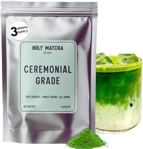 Holy Matcha Ceremonial Green Tea Powder from Kyoto Japan | Antioxidant Superfood with L-Theanine for Natural Energy & Focus 80 Servings