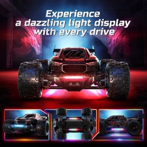 DEERC 1:14 Brushless RC Car for Adults – 46+ mph 4WD Off-Road Truck, Waterproof, All Terrain