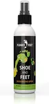 Funky Feet Shoe Deodorizer Spray - Foot Spray 4oz - Foot Deodorant Spray Extra Strength - Shoe Odor Elimination and Shoe Smell Eliminator - Shoe Spray for Smelly Shoes - Foot Odor Eliminator for Shoes