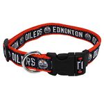 Pets First OIL-3036-LG Edmonton Oilers Collar, Large