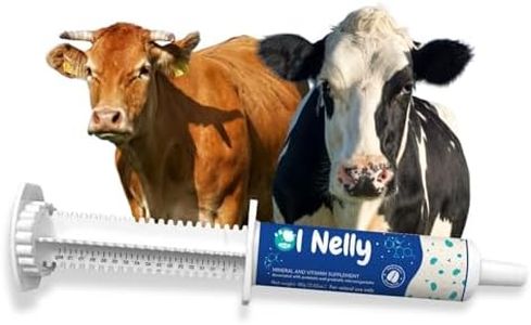 Ol Nelly Ruminants Pre and Probiotic Paste (80g)- Pre and Probiotics with Vitamins and Minerals- 6 Strains and 8 Billion CFU- Immune and Gastro Health Support for All Ruminants: Bovines, Goats & More
