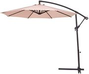 COSTWAY 2.7M Outdoor Parasol Sun Sh