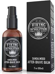 Viking Luxury After-Shave Balm - Soothes Face, Moisturizes After Shaving, Eliminates Razor Burn - Sandalwood Scent