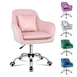 ALFORDSON Velvet Office Chair Swive