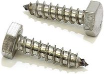 1/4" X 1" Stainless Hex Lag Bolt Sc