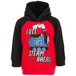 Thomas & Friends Tank Engine Baby Pullover Hoodie Infant to Little Kid, Red, 4T