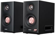 Edifier MR5 2.0 Bookshelf Speakers Wireless Bluetooth 6.0 Studio Monitor Speakers, Compact Size Desktop Monitors, 110W Hi-Res Audio, Room Compensation Computer PC Speakers, XLR/TRS/RCA Inputs - Black