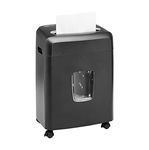 Amazon Basics 12 Sheet Micro-Cut Paper,Credit card and CD Shredder for Office/Home