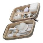 Vital Baby Protect Baby Grooming & Healthcare Kit, 10pcs Newborn Essentials – Thermometer with Memory, Nasal Aspirator + 9 Filters, Nail Care, Travel Case – EarthSmart Biodegradable, BPA-Free
