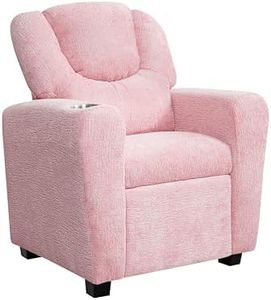 Naomi Home Suri Recliner Pink/Chenille/Recliner
