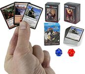 Worlds Smallest Magic: The Gathering Exclusive Collector Set Featuring Ajani VS. Nicol Bolas and Heroes VS. Monsters Duel Decks (MTGCollector)