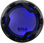 BOSS PD12LED Audio Systems 1600 Watt 12" Dual 4 Ohm Subwoofer Featuring Multi-LED Illumination