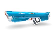 SpyraThree™ Powerful Electric Water Squirt Gun, Auto Reload, 3 Game Modes, LED Shot & Battery Display, 50FT Range Premium Summer Beach Pool Toy (Blue)