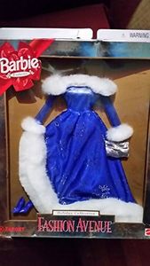 Barbie Fashion Avenue Holiday Gown New in box 1999