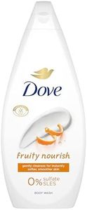 Dove Fruity Nourish Body Wash microbiome-gentle body cleanser for softer, smoother skin after one shower 720 ml
