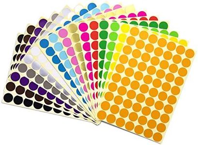 Self Adhesive Stickers Message Labels Series Color Dots (16 Colors)