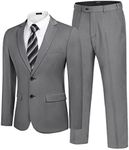 COOFANDY Men's 2 Piece Suits Slim F