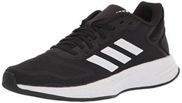 adidas Duramo 10 K Training Shoes, Black/White/Black,12.5 US Unisex Little Kid